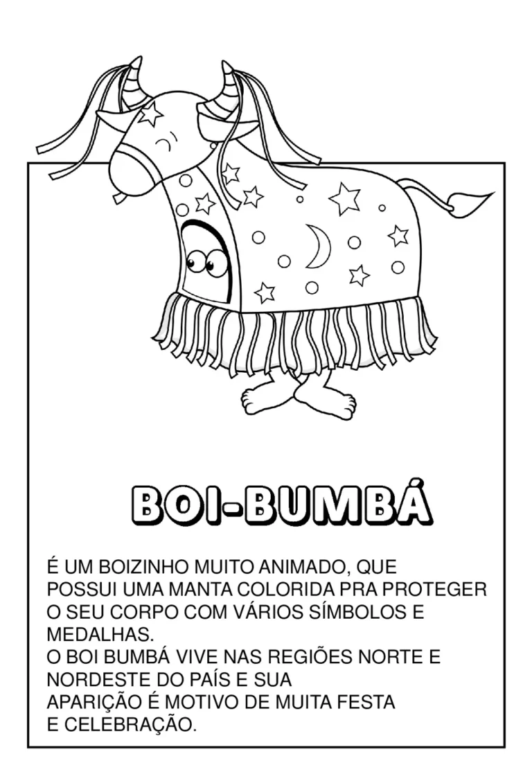 Personagens do folclore brasileiro para colorir — p9 | Achei PDF (acheipdf.com)