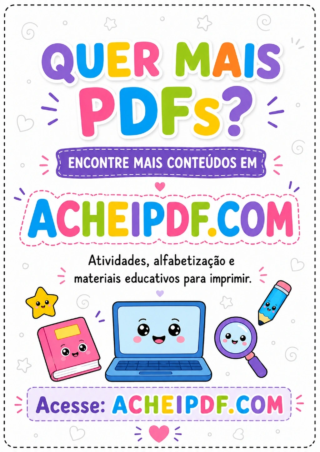 Alfabeto para Imprimir: Alinhavo A a Z em PDF — p2 | Achei PDF (acheipdf.com)