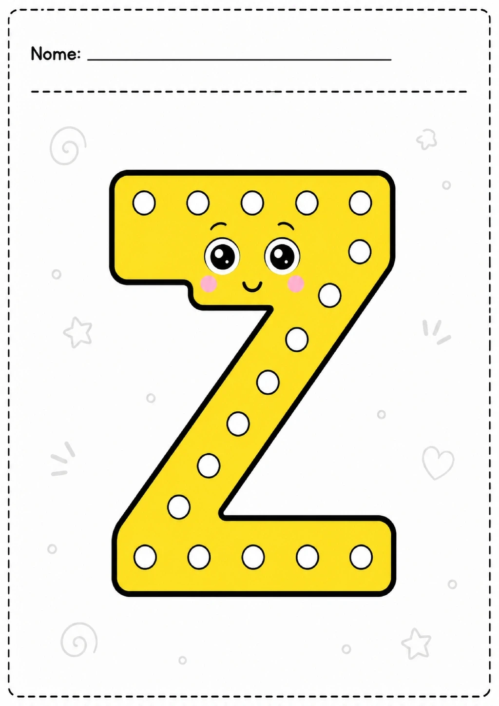 Alfabeto para Imprimir: Alinhavo A a Z em PDF — p28 | Achei PDF (acheipdf.com)