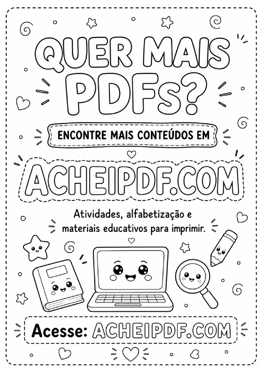 Atividades de Festa Junina 3º Ano Português para Imprimir — p2 | Achei PDF (acheipdf.com)