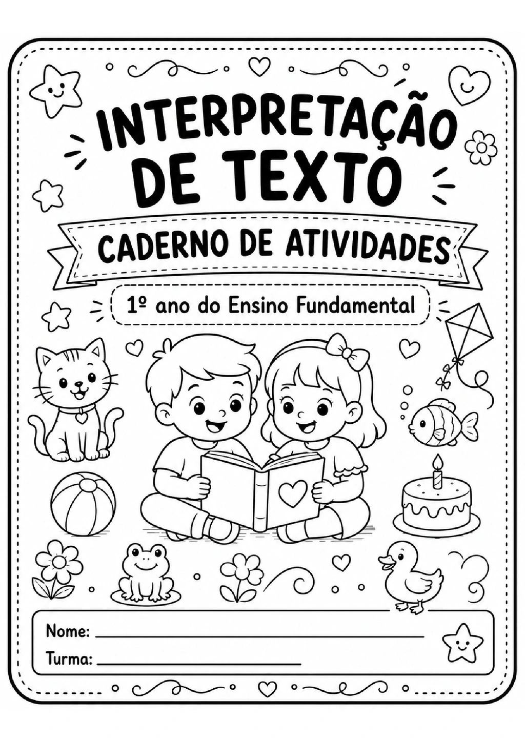 Atividades de Interpretação de Texto 1º Ano para Imprimir