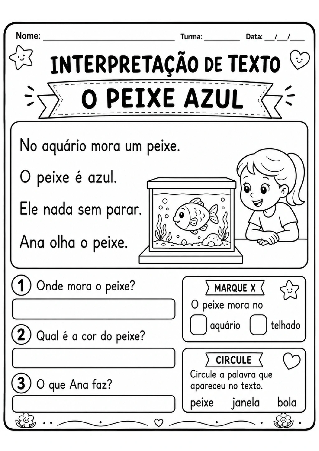 Atividades de Interpretação de Texto 1º Ano para Imprimir — p9 | Achei PDF (acheipdf.com)