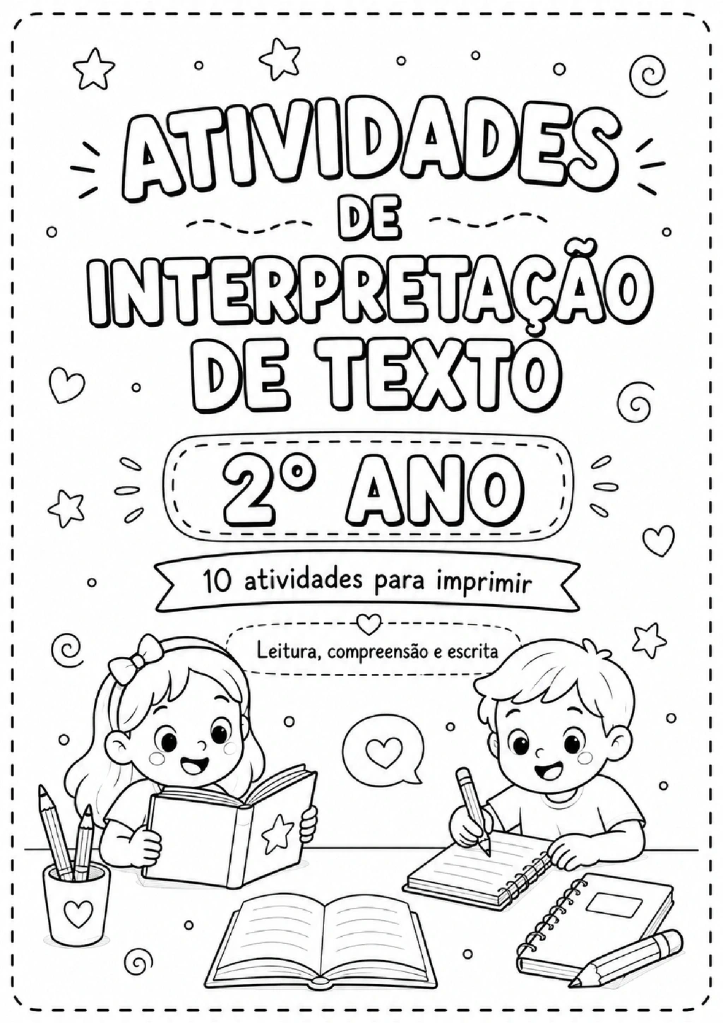 Atividades de Interpretação de Texto 2º Ano para Imprimir