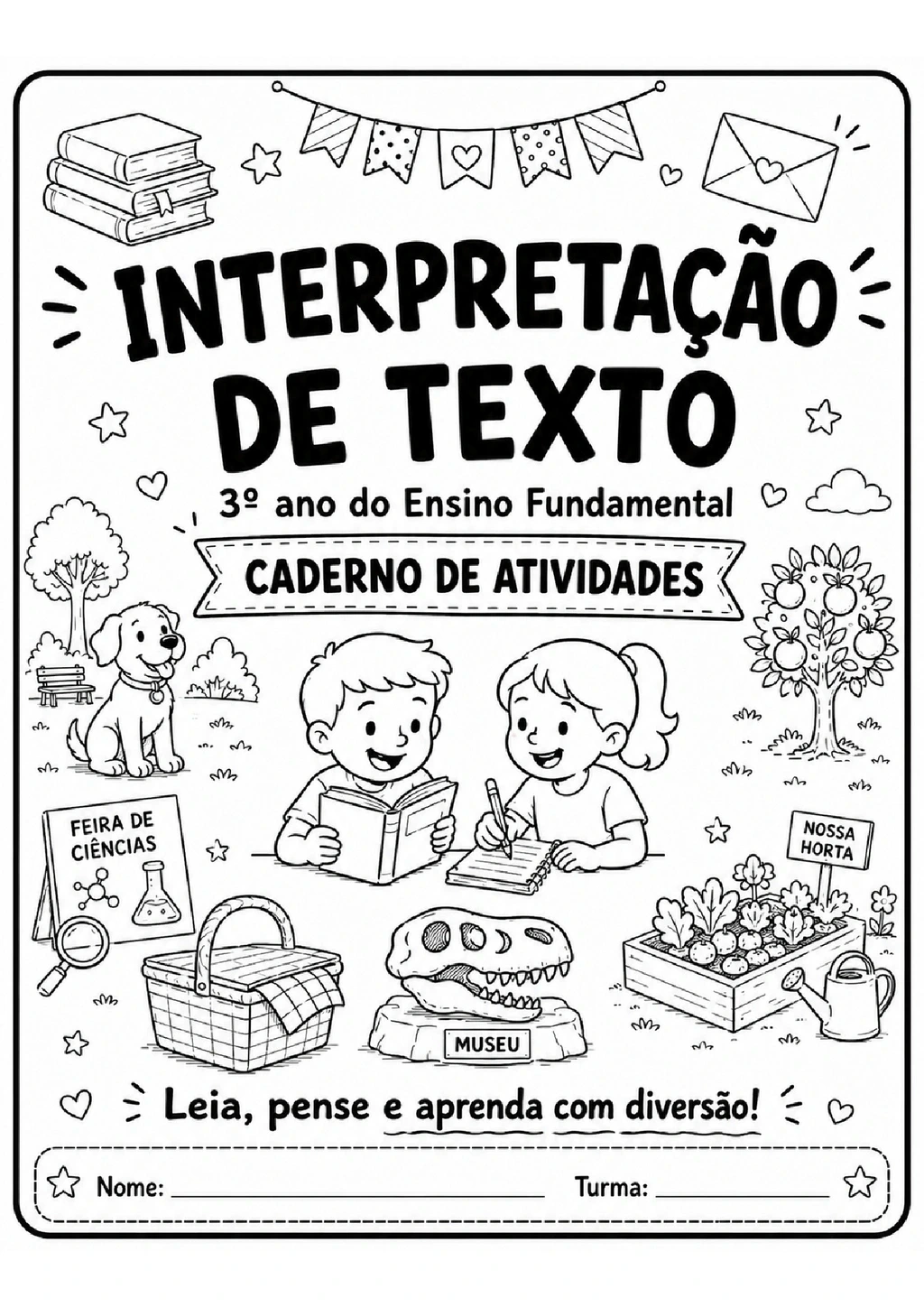 Atividades de Interpretação de Texto 3º Ano para Imprimir — p1 | Achei PDF (acheipdf.com)