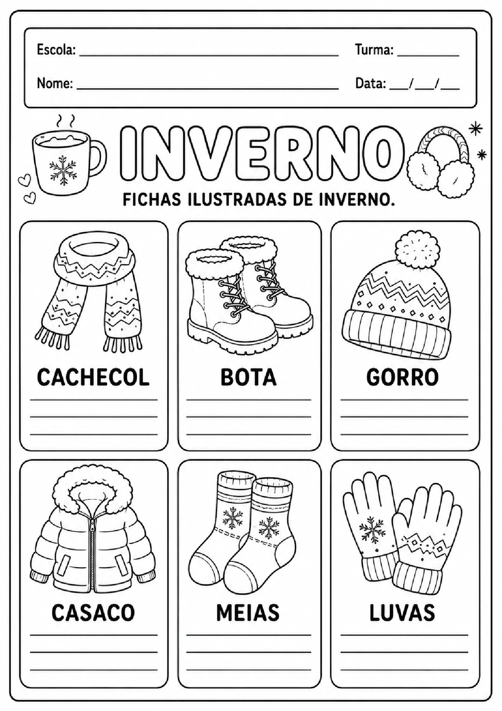 Atividades de Inverno para Imprimir em PDF — p4 | Achei PDF (acheipdf.com)