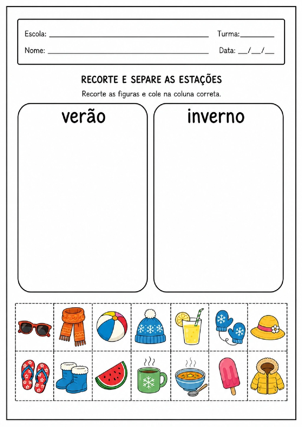 Atividades de Inverno para Imprimir em PDF — p10 | Achei PDF (acheipdf.com)