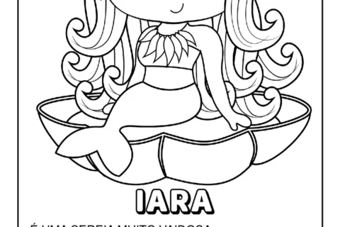 Personagens do folclore brasileiro para colorir — p1 | Achei PDF (acheipdf.com)